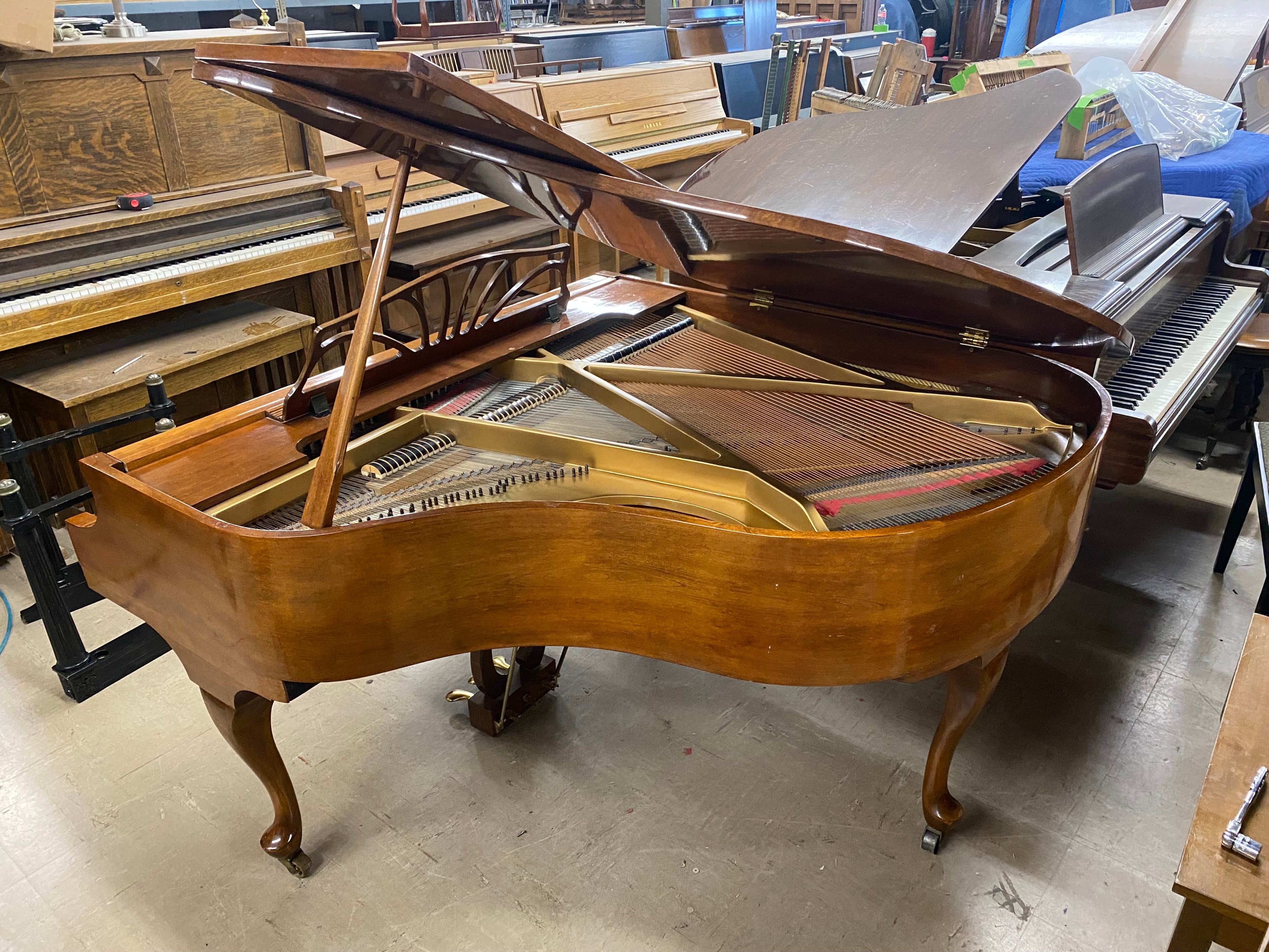 Baldwin B1 4’10” baby grand in mahogany