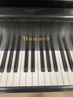 Howard (Kawai) 5'9" grand in ebony satin. Made in Japan - Howardblackgrand-2