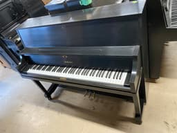 Yamaha P22 Studio Upright Piano - PhotoDec122023_94308AM