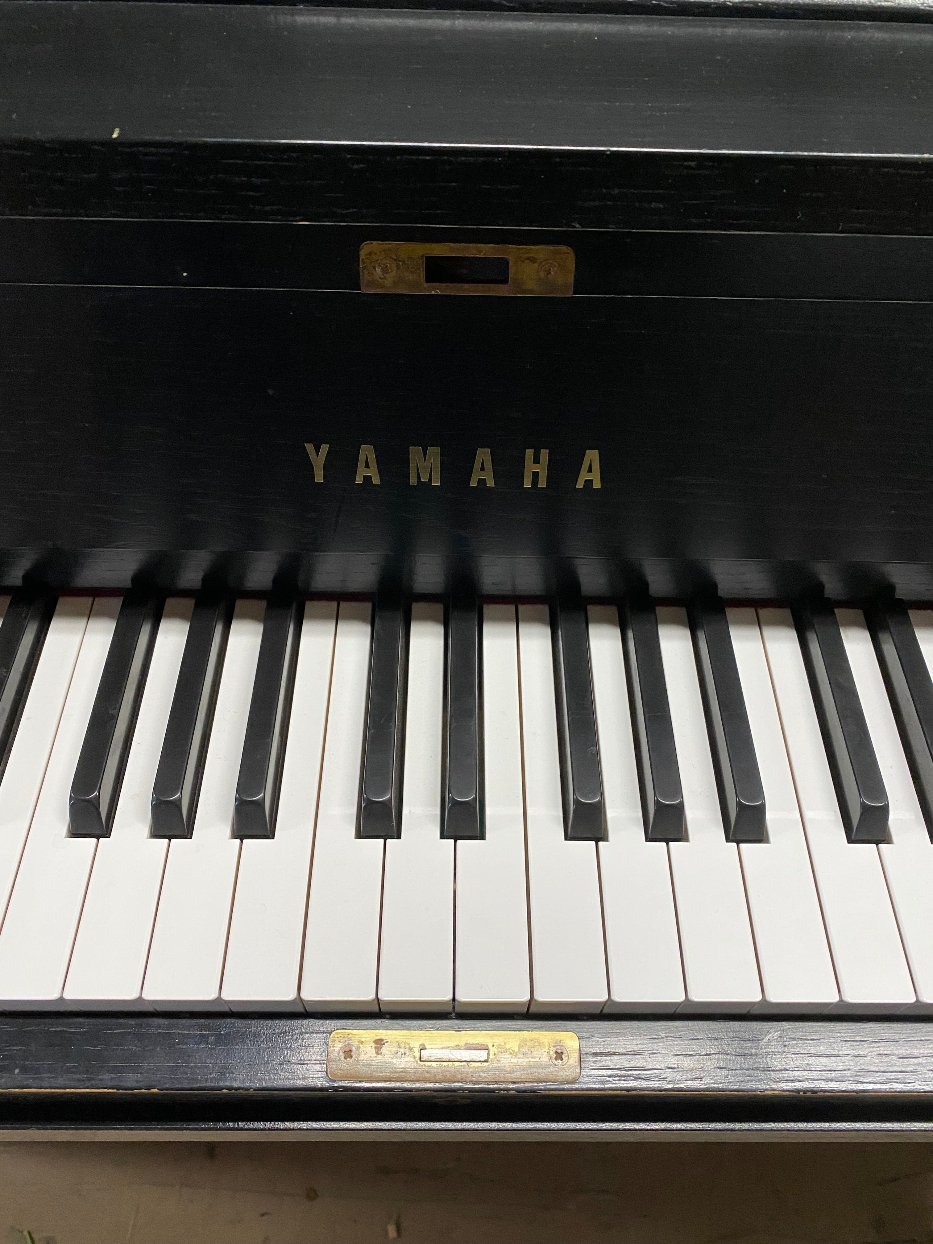 Yamaha P22 Studio Upright Piano - PhotoDec122023_94314AM