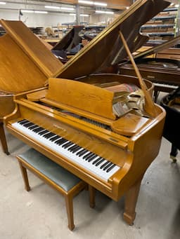 Samick Oak Grand Piano - PhotoNov132023_52806PM