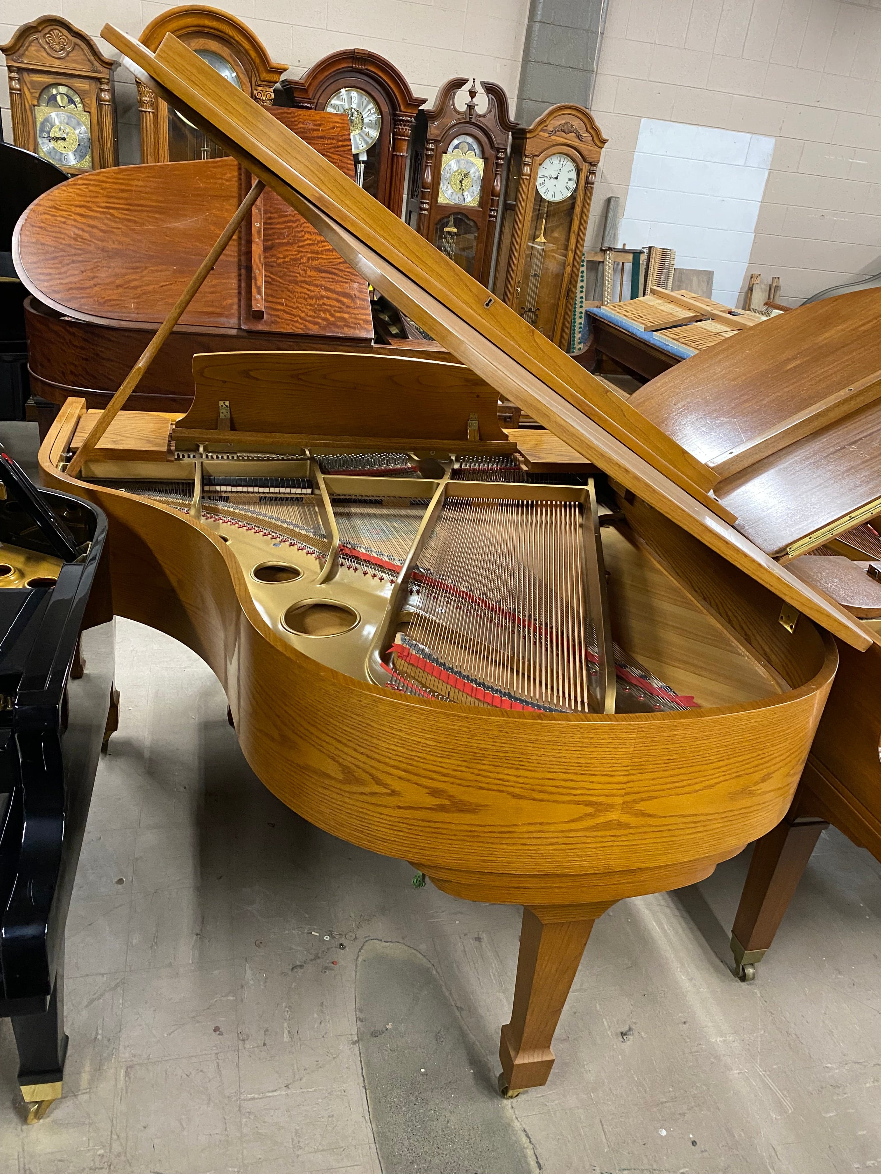 Samick Oak Grand Piano - PhotoNov132023_52919PM